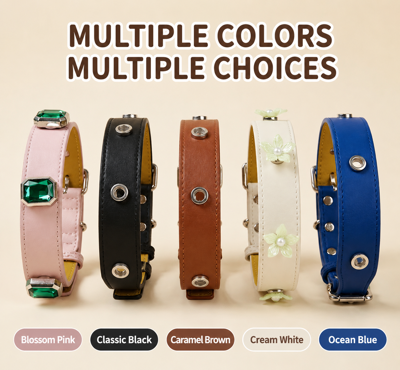Stylish and Comfortable Pet Collar