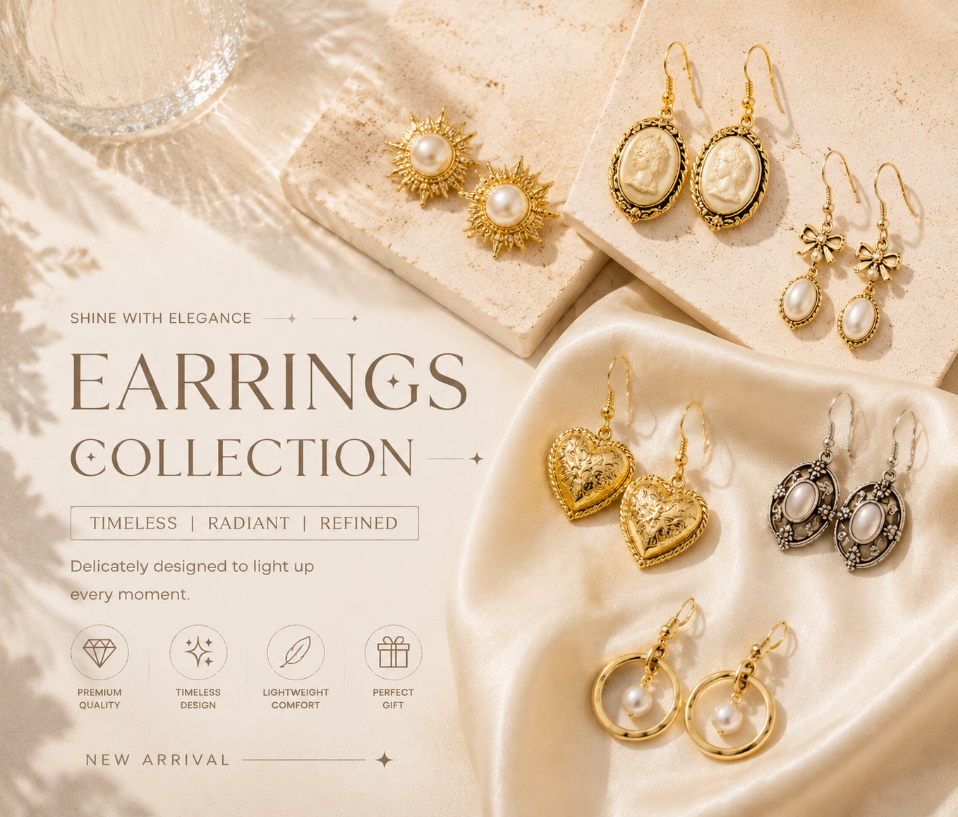 Exquisite earrings